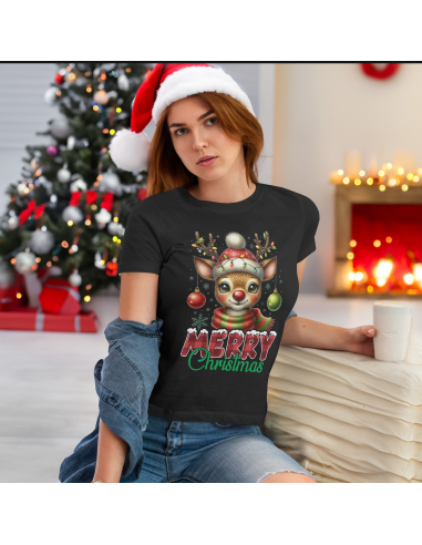 KOSZULKA DAMSKA Jelonek Merry Christmas