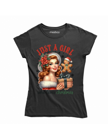 KOSZULKA DAMSKA Just a girl who loves...