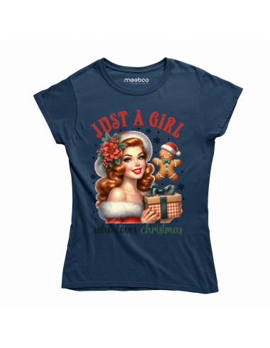 KOSZULKA DAMSKA Just a girl who loves...