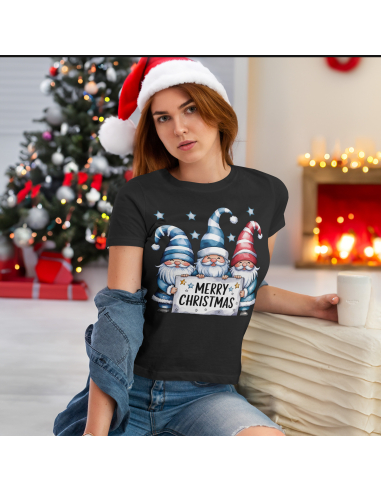 KOSZULKA DAMSKA Merry Christmas skrzaty