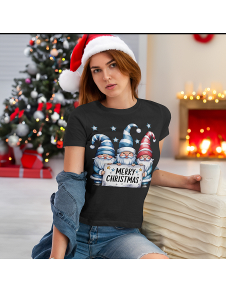 KOSZULKA DAMSKA Merry Christmas skrzaty