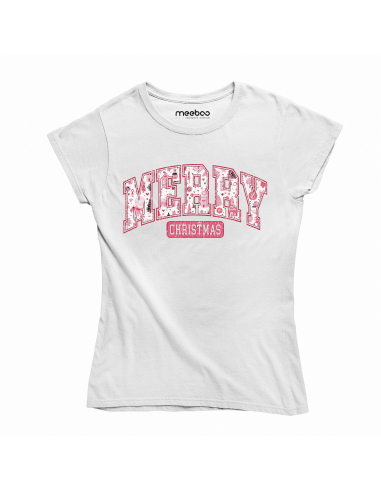 KOSZULKA DAMSKA Napis Merry Christmas