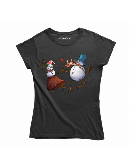 KOSZULKA DAMSKA Tańczące bałwany