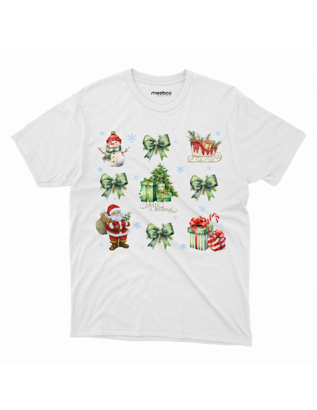 KOSZULKA DZIECIĘCA Choinka, prezenty i wstążki