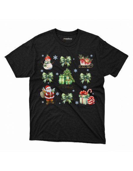 KOSZULKA DZIECIĘCA Choinka, prezenty i wstążki