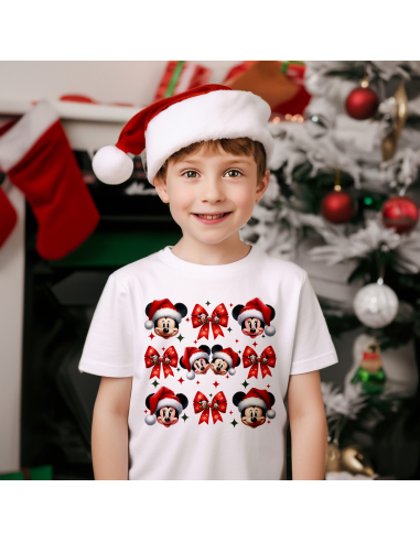 KOSZULKA DZIECIĘCA Świąteczna Mickey...