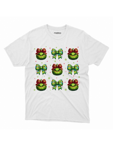 KOSZULKA DZIECIĘCA Grinch ze wstążkami