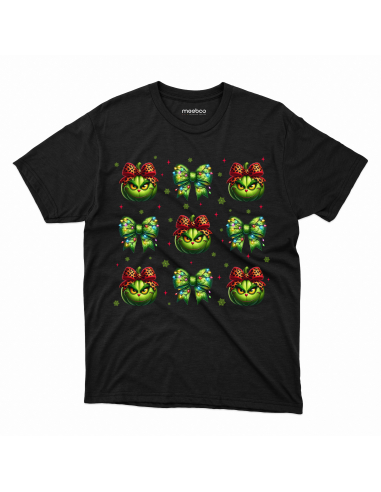 KOSZULKA DZIECIĘCA Grinch ze wstążkami