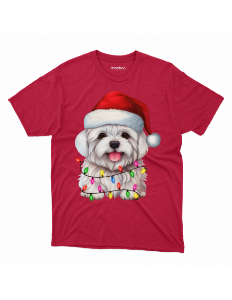 KOSZULKA DZIECIĘCA Świąteczny piesek