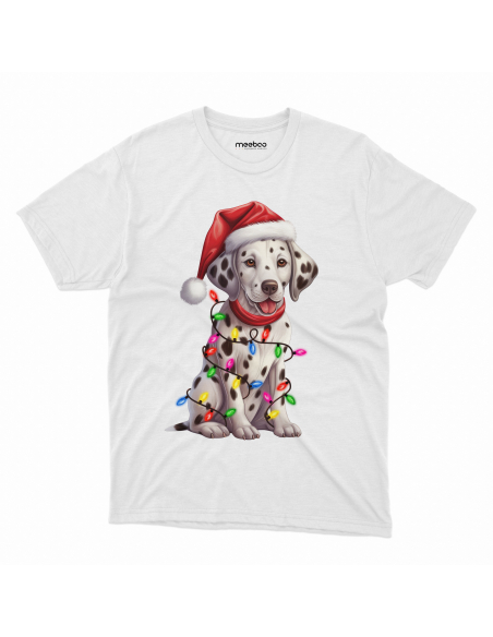 KOSZULKA DZIECIĘCA Świąteczny dalmatyńczyk