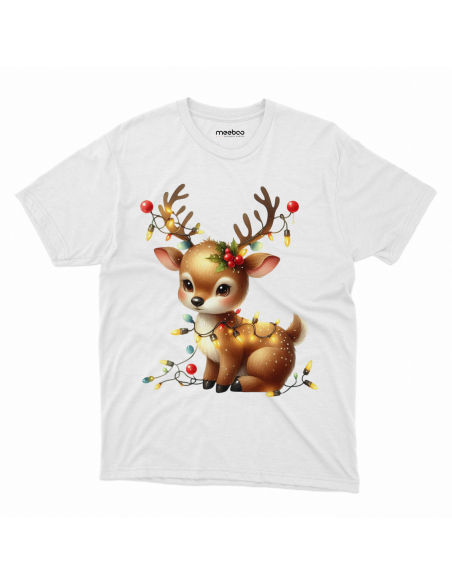 KOSZULKA DZIECIĘCA Świąteczny jelonek