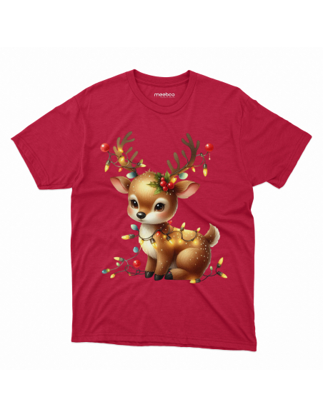 KOSZULKA DZIECIĘCA Świąteczny jelonek