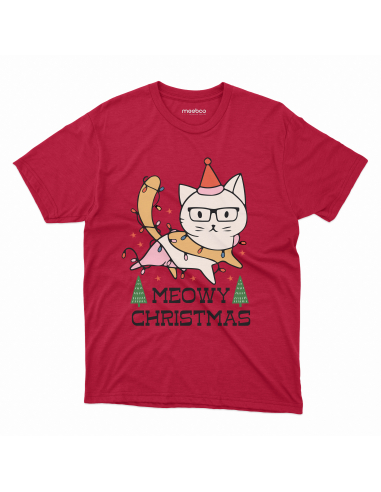 KOSZULKA DZIECIĘCA Meowy Christmas