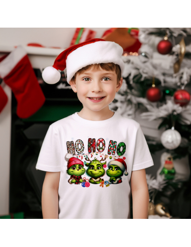 KOSZULKA DZIECIĘCA Małe Grinche Ho ho ho