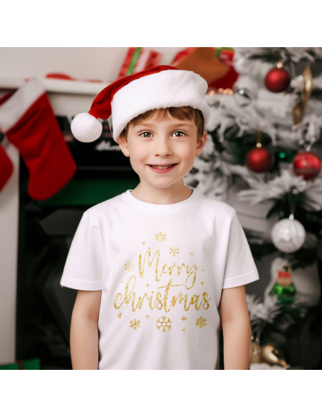 KOSZULKA DZIECIĘCA Gold Merry Christmas