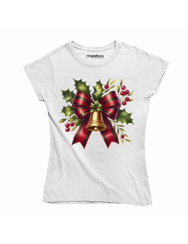KOSZULKA DAMSKA Świąteczna wstążka i...