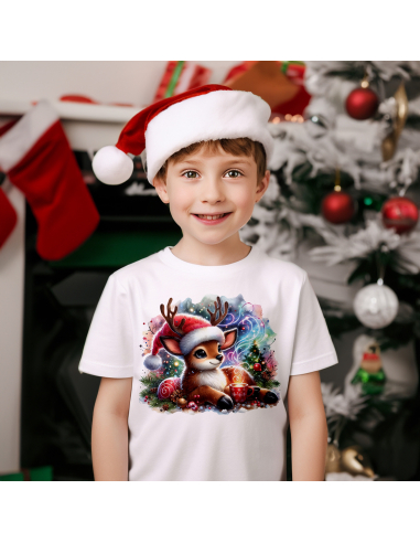 KOSZULKA DZIECIĘCA Jelonek leżący na...