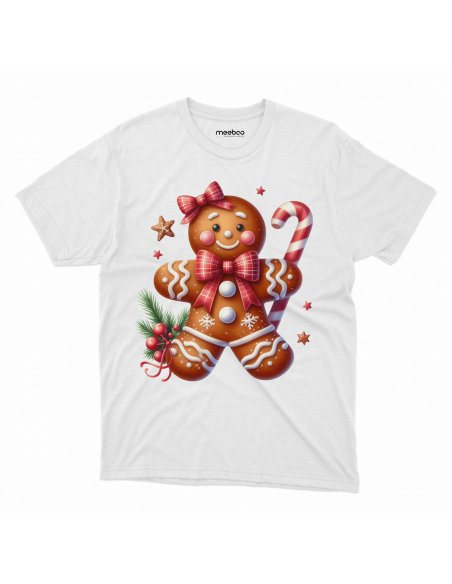 KOSZULKA DZIECIĘCA Pierniczek z wstążką i cukrową laską