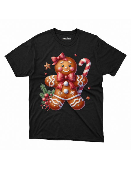 KOSZULKA DZIECIĘCA Pierniczek z wstążką i cukrową laską