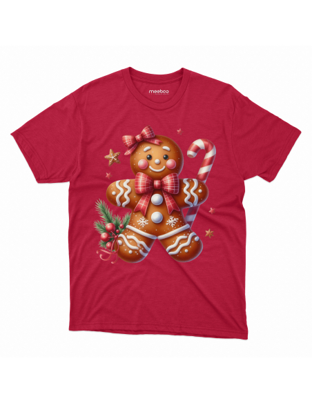 KOSZULKA DZIECIĘCA Pierniczek z wstążką i cukrową laską