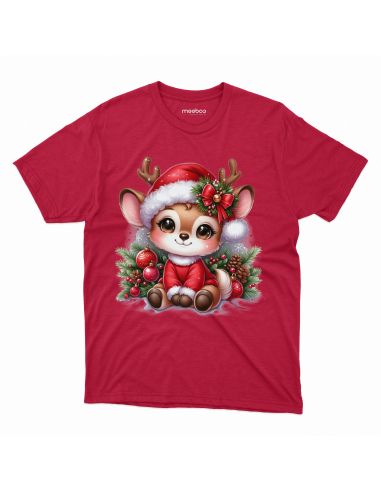 KOSZULKA DZIECIĘCA Reniferek w czapce...