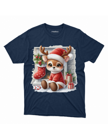 KOSZULKA DZIECIĘCA Reniferek w czapce...