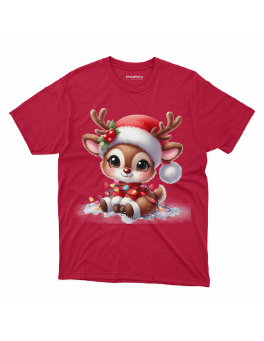 KOSZULKA DZIECIĘCA Reniferek w czapce...