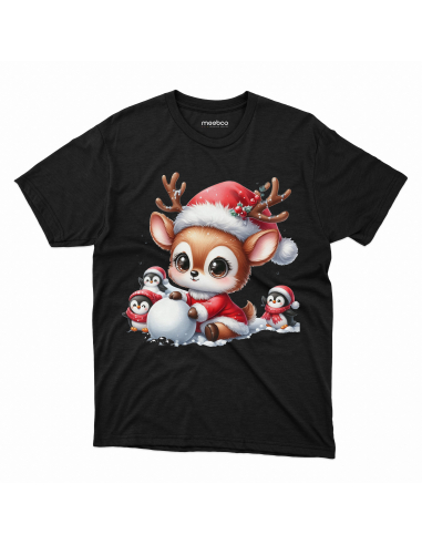 KOSZULKA DZIECIĘCA Reniferek w czapce...