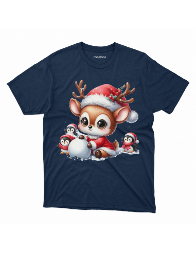 KOSZULKA DZIECIĘCA Reniferek w czapce...