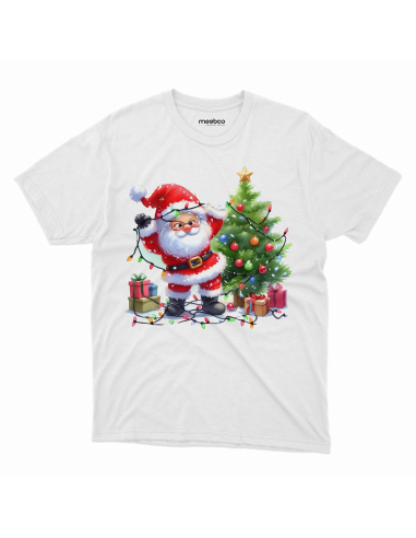 KOSZULKA DZIECIĘCA Mikołaj wieszający...