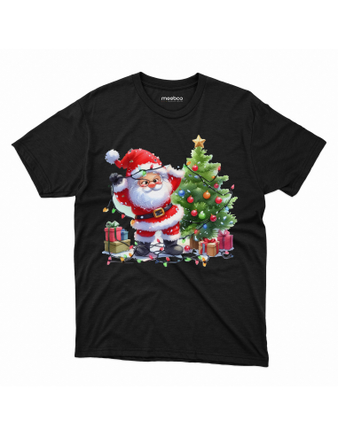 KOSZULKA DZIECIĘCA Mikołaj wieszający...