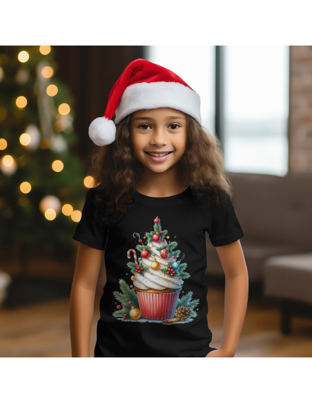 KOSZULKA DZIECIĘCA Babeczka choinka