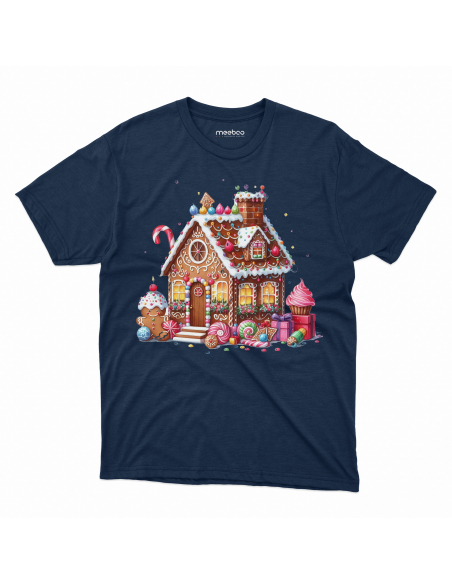 KOSZULKA DZIECIĘCA Świąteczny domek z piernika