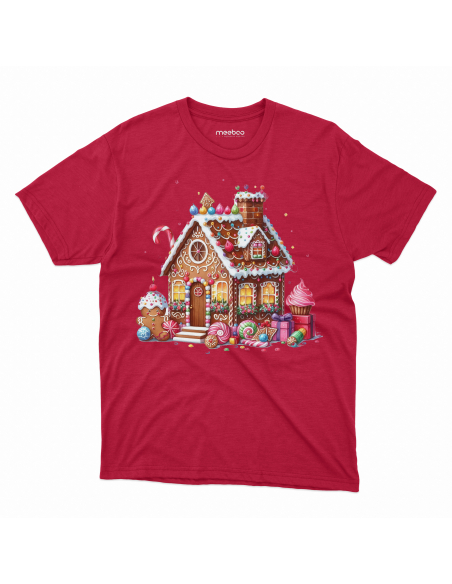 KOSZULKA DZIECIĘCA Świąteczny domek z piernika