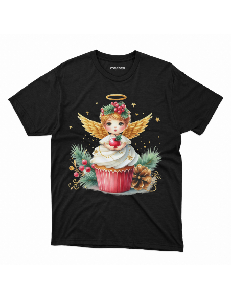 KOSZULKA DZIECIĘCA Babeczka ze świątecznym aniołkiem