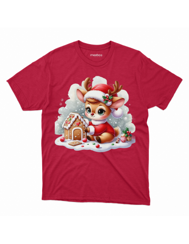 KOSZULKA DZIECIĘCA Reniferek w stroju...