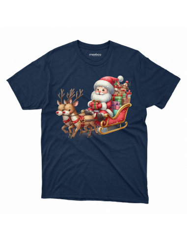 KOSZULKA DZIECIĘCA Mikołaj w saniach...