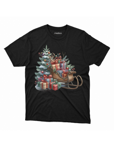 KOSZULKA DZIECIĘCA Choinka, sanie z...