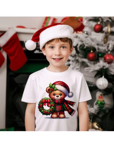 KOSZULKA DZIECIĘCA Miś w czapce i...