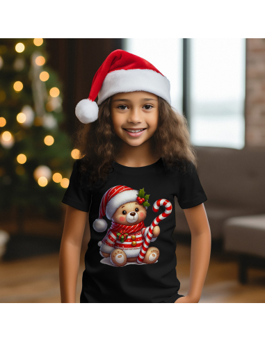 KOSZULKA DZIECIĘCA Miś w czapce i...