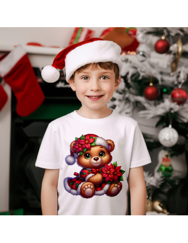 KOSZULKA DZIECIĘCA Miś w czapce i...