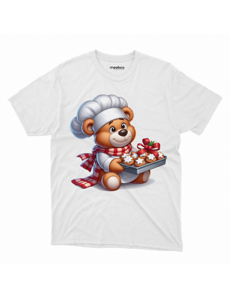 KOSZULKA DZIECIĘCA Miś kucharz z blachą pierników