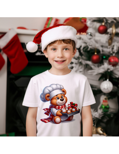 KOSZULKA DZIECIĘCA Miś kucharz z...