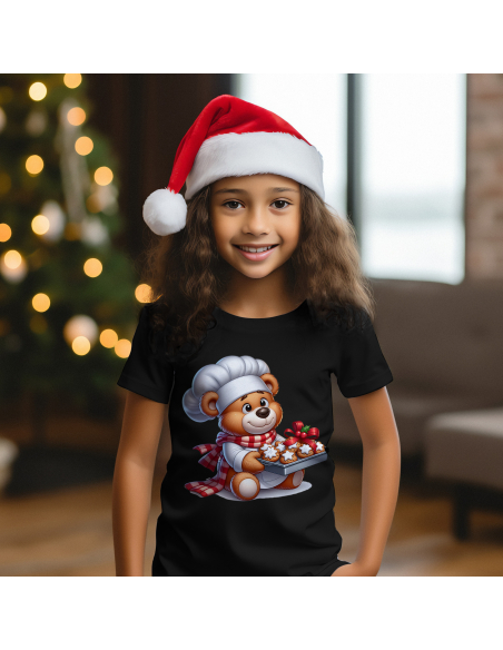 KOSZULKA DZIECIĘCA Miś kucharz z blachą pierników