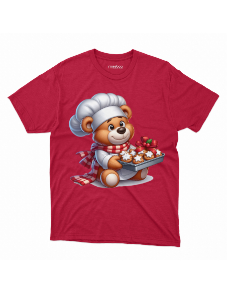 KOSZULKA DZIECIĘCA Miś kucharz z blachą pierników