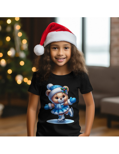 KOSZULKA DZIECIĘCA Miś w sukience na...