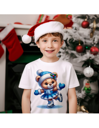 KOSZULKA DZIECIĘCA Miś w sukience na...