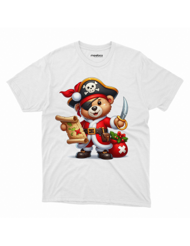 KOSZULKA DZIECIĘCA Miś pirat z mapą i...