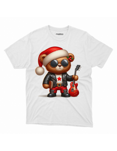 KOSZULKA DZIECIĘCA Miś rockman w...