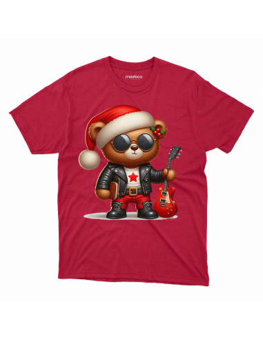 KOSZULKA DZIECIĘCA Miś rockman w...